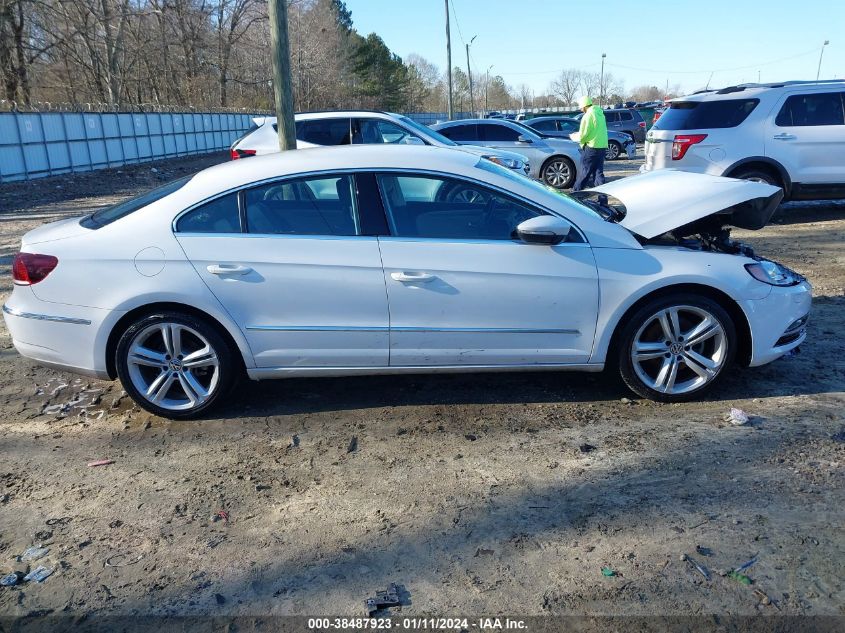 2013 VOLKSWAGEN CC 2.0T SPORT PLUS - WVWBN7ANXDE512967