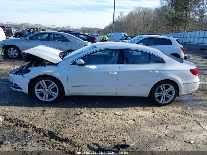 2013 VOLKSWAGEN CC 2.0T SPORT PLUS - WVWBN7ANXDE512967