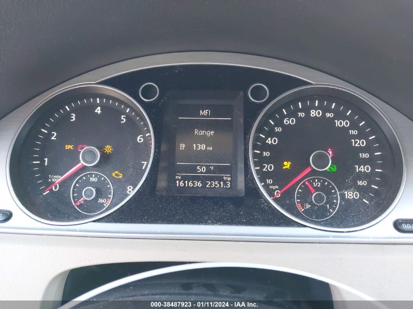 2013 VOLKSWAGEN CC 2.0T SPORT PLUS - WVWBN7ANXDE512967