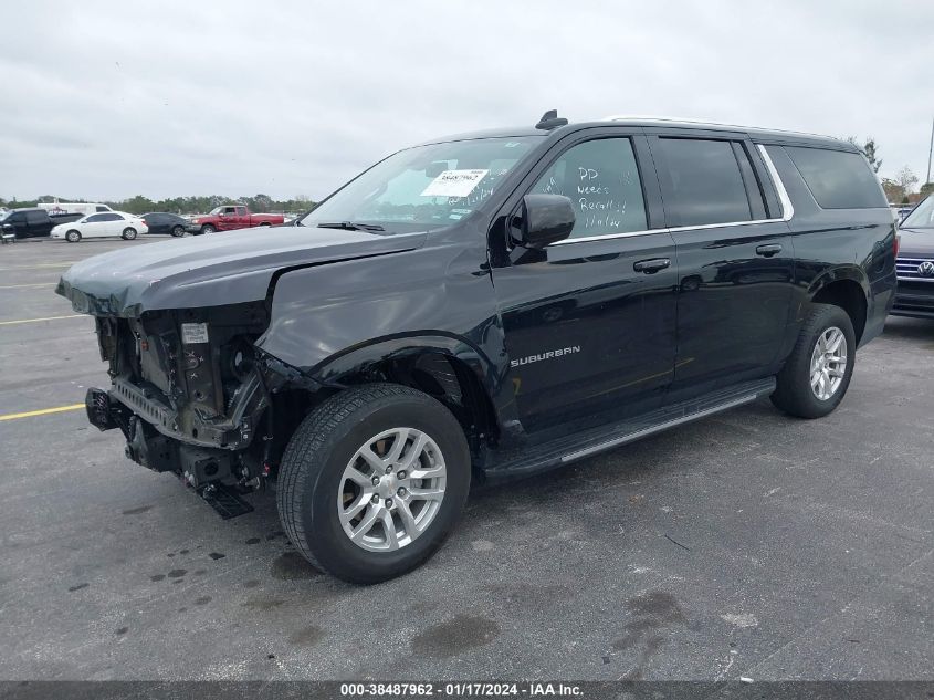 2022 CHEVROLET SUBURBAN C1500 LT - 1GNSCCKDXNR193169
