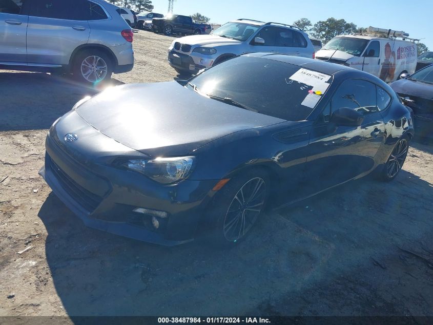 2013 SUBARU BRZ LIMITED - JF1ZCAC11D1607118