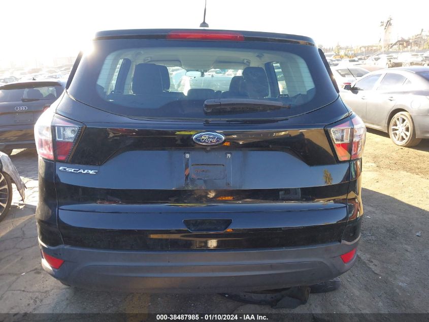 2018 FORD ESCAPE S - 1FMCU0F70JUB84383