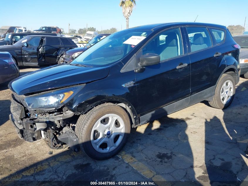 2018 FORD ESCAPE S - 1FMCU0F70JUB84383