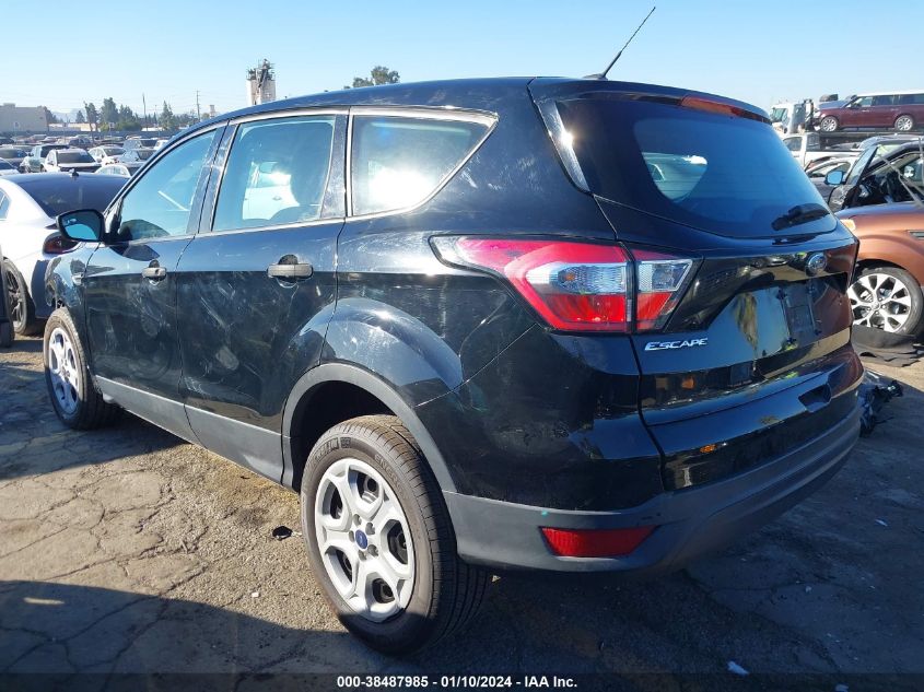 2018 FORD ESCAPE S - 1FMCU0F70JUB84383