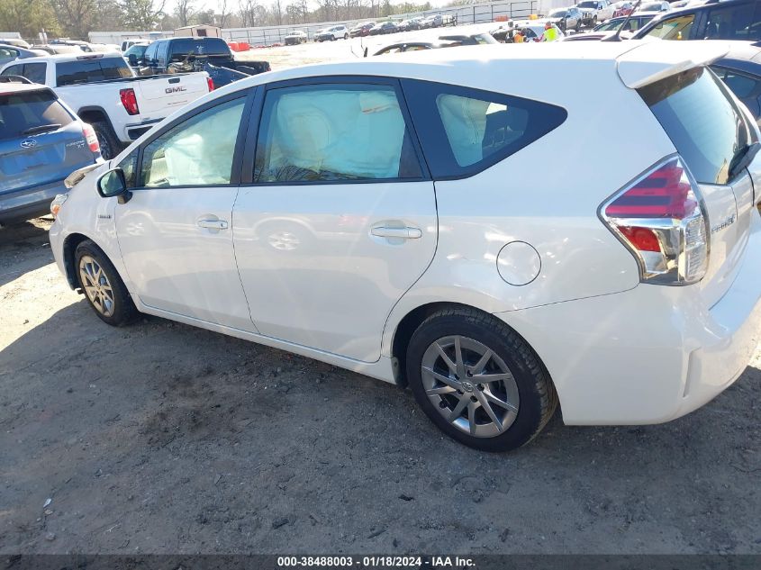 2015 TOYOTA PRIUS V TWO - JTDZN3EU0FJ031869