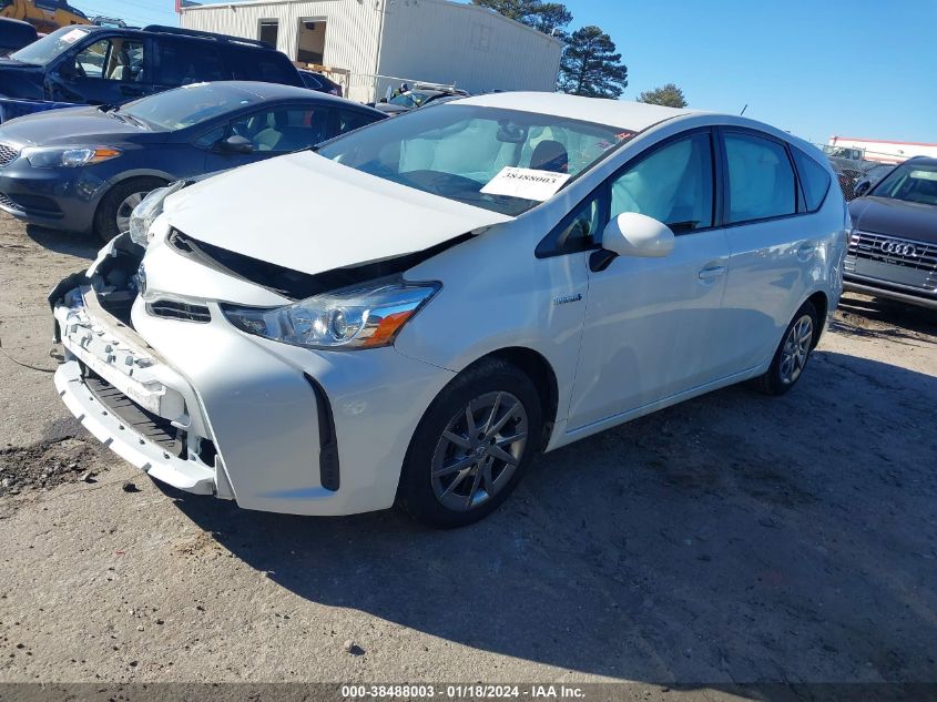 2015 TOYOTA PRIUS V TWO - JTDZN3EU0FJ031869