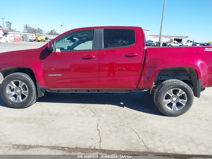 VIN 1GCGSDEN7K1165061 2019 CHEVROLET COLORADO Z71