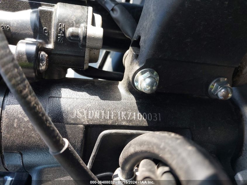 2019 SUZUKI GSX-R1000 JS1DM11F1K7100031