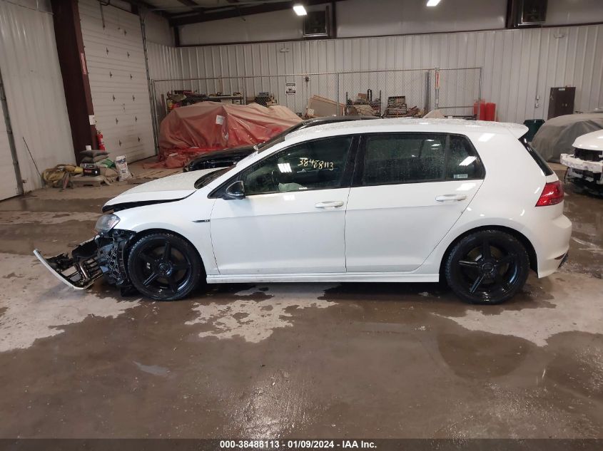 2016 VOLKSWAGEN GOLF R 4-DOOR - WVWUF7AU4GW258877
