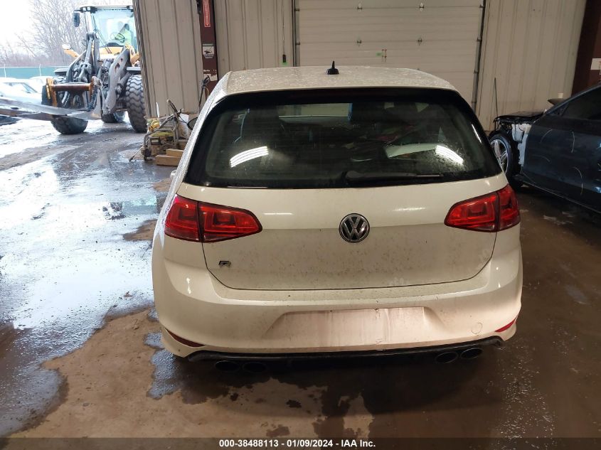 2016 VOLKSWAGEN GOLF R 4-DOOR - WVWUF7AU4GW258877