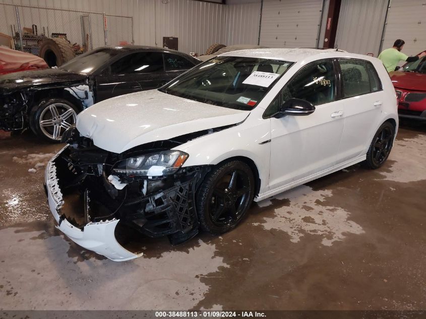 2016 VOLKSWAGEN GOLF R 4-DOOR - WVWUF7AU4GW258877
