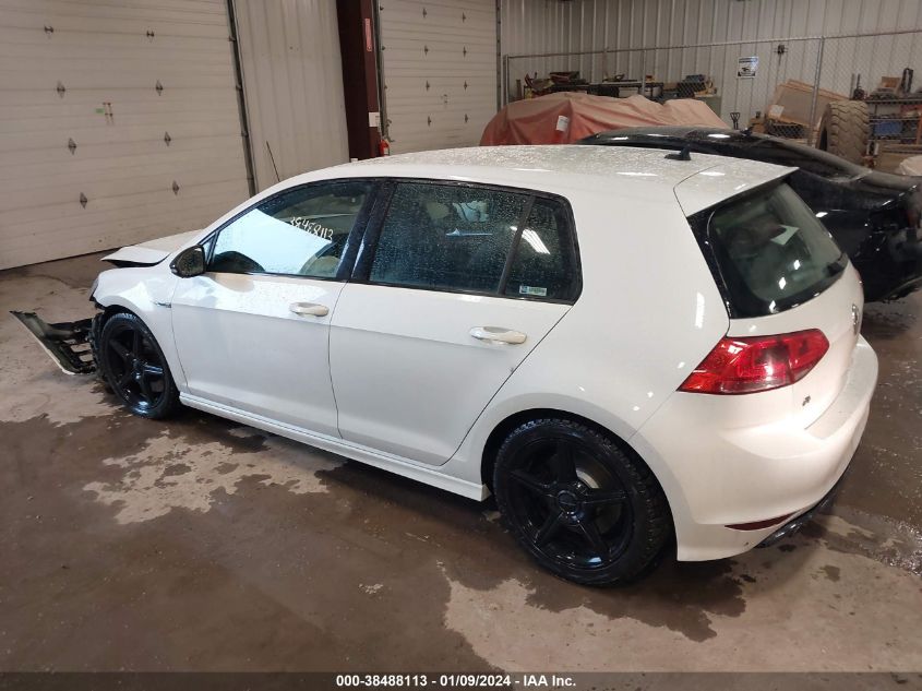 2016 VOLKSWAGEN GOLF R 4-DOOR - WVWUF7AU4GW258877