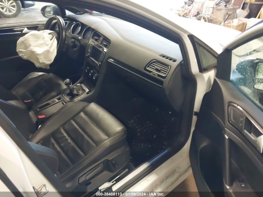 2016 VOLKSWAGEN GOLF R 4-DOOR - WVWUF7AU4GW258877