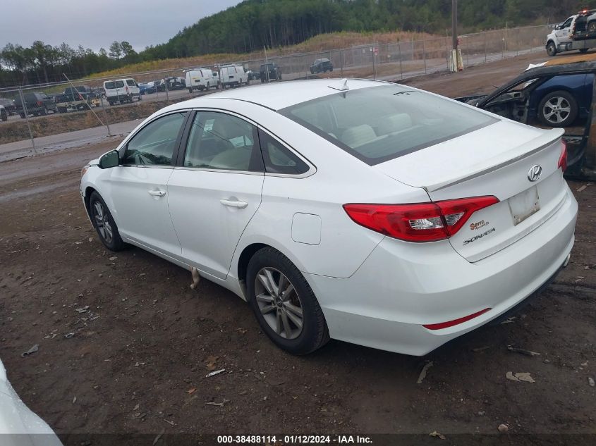 2015 HYUNDAI SONATA SE - 5NPE24AF2FH169345