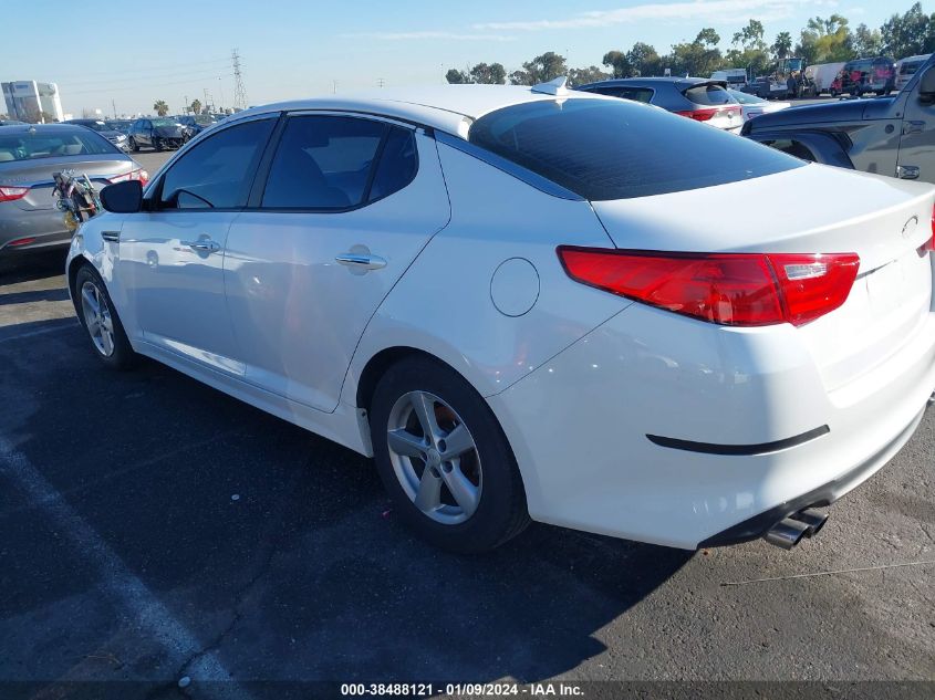 2015 KIA OPTIMA LX - 5XXGM4A7XFG418207