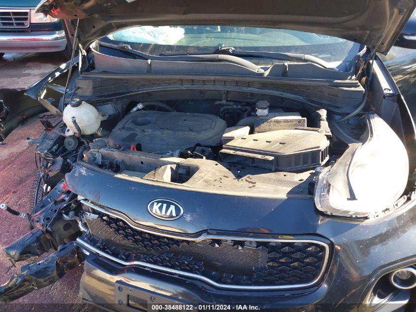 2017 KIA SPORTAGE EX - KNDPNCAC5H7177656