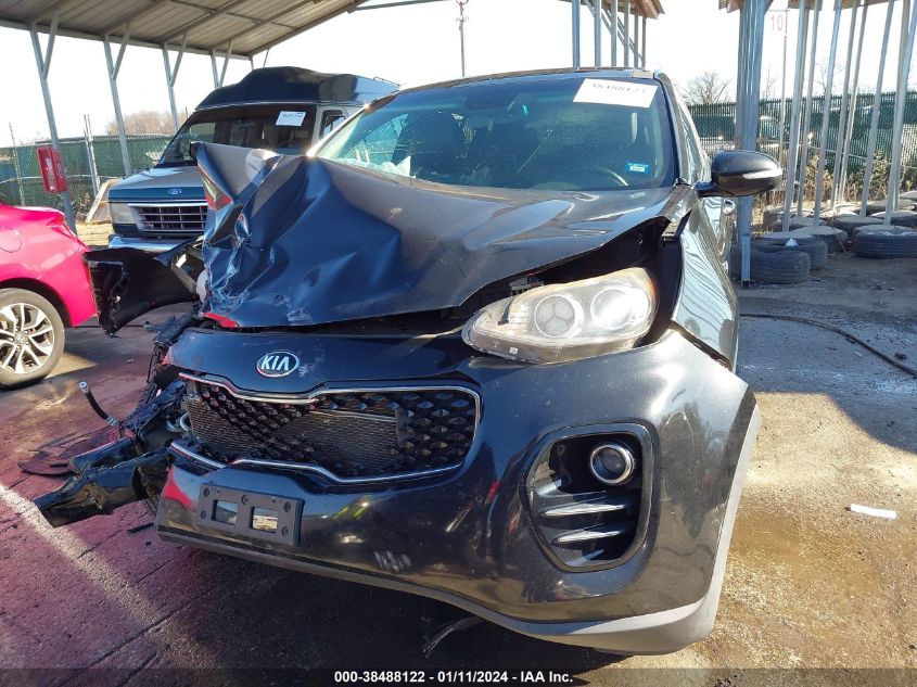 2017 KIA SPORTAGE EX - KNDPNCAC5H7177656
