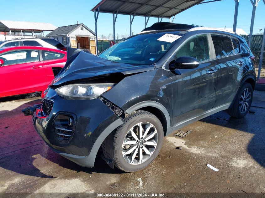2017 KIA SPORTAGE EX - KNDPNCAC5H7177656