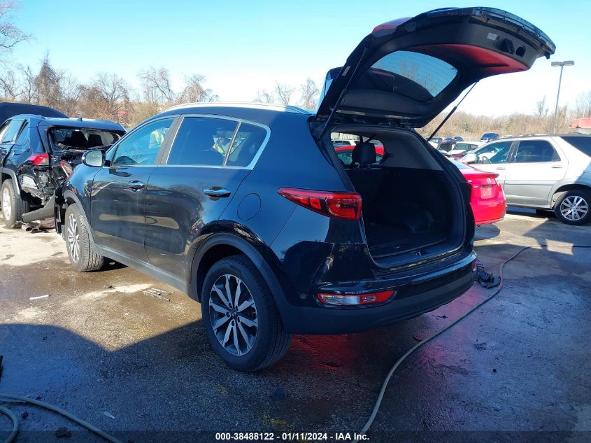 2017 KIA SPORTAGE EX - KNDPNCAC5H7177656