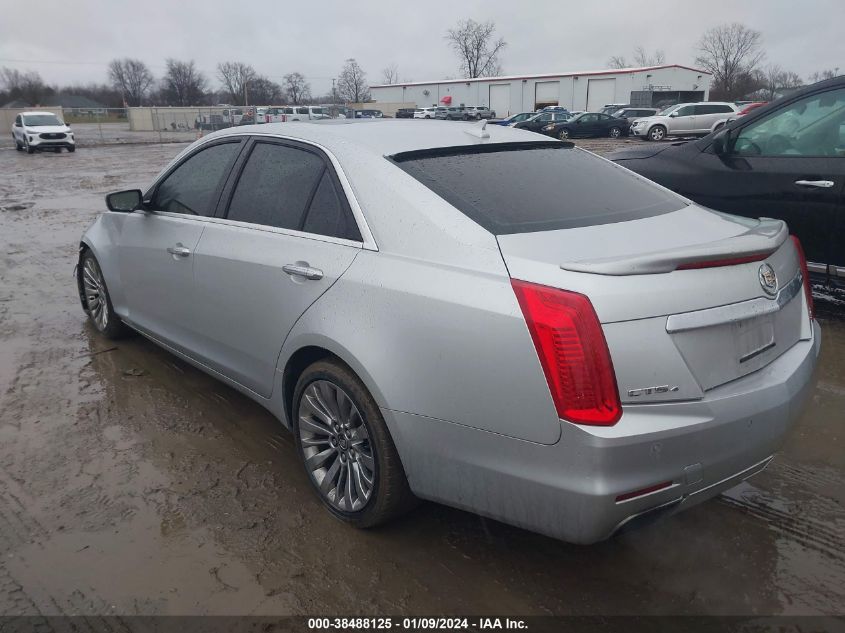2014 CADILLAC CTS LUXURY - 1G6AX5SX4E0197482