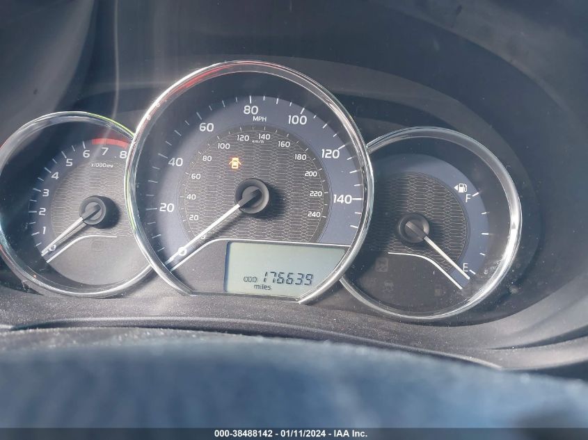 2016 TOYOTA COROLLA LE - 2T1BURHEXGC672665