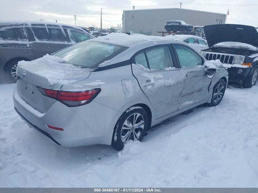 VIN 3N1AB8CVXPY313015 2023 NISSAN SENTRA SV