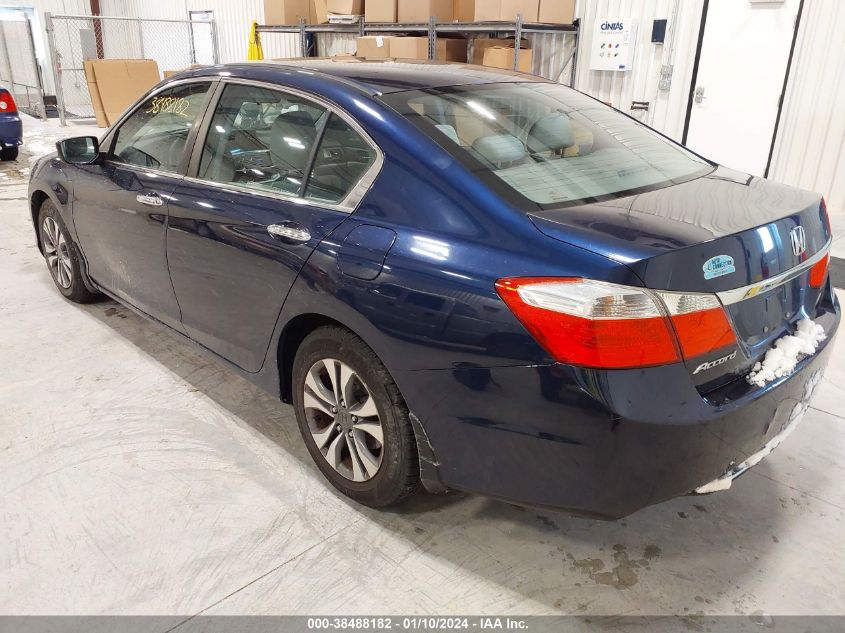 2013 HONDA ACCORD LX - 1HGCR2F37DA035751