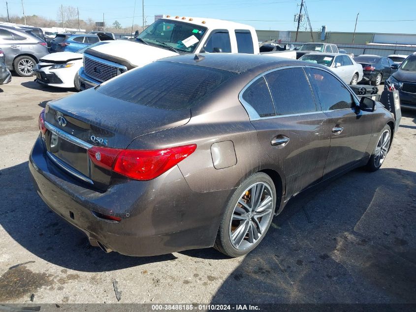 2014 INFINITI Q50 HYBRID SPORT - JN1AV7AR2EM700293