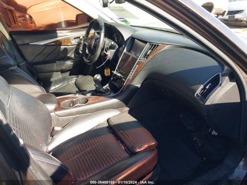 2014 INFINITI Q50 HYBRID SPORT - JN1AV7AR2EM700293