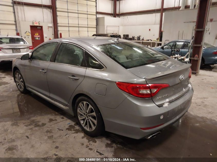2015 HYUNDAI SONATA SPORT - 5NPE34AF2FH026747