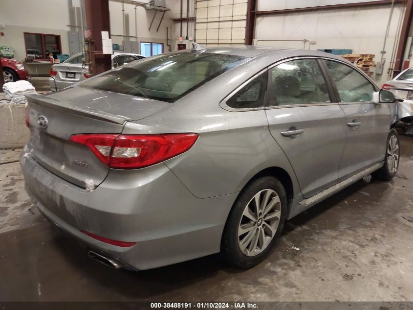 2015 HYUNDAI SONATA SPORT - 5NPE34AF2FH026747