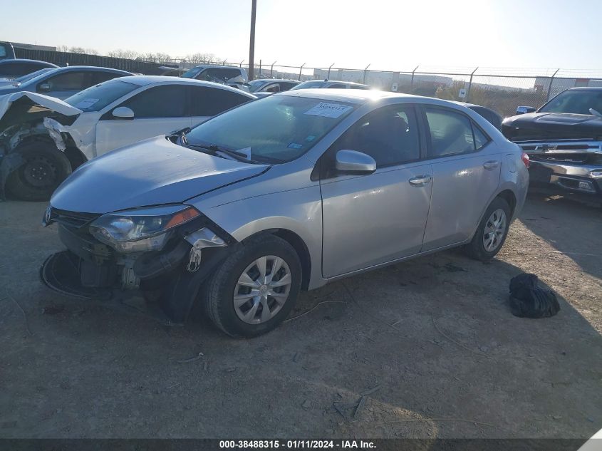 2014 TOYOTA COROLLA L/LE/LE PLS/PRM/S/S PLS - 5YFBURHE7EP101096