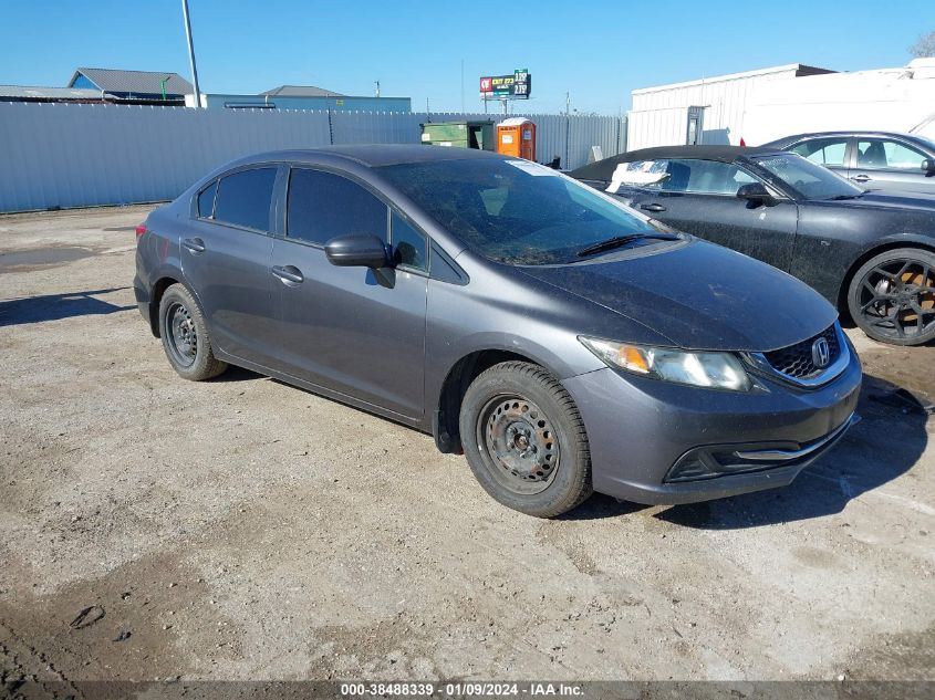 2015 HONDA CIVIC LX - 2HGFB2F59FH553691