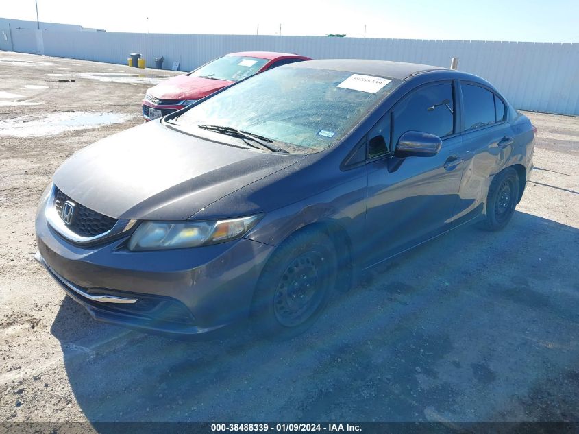 2015 HONDA CIVIC LX - 2HGFB2F59FH553691