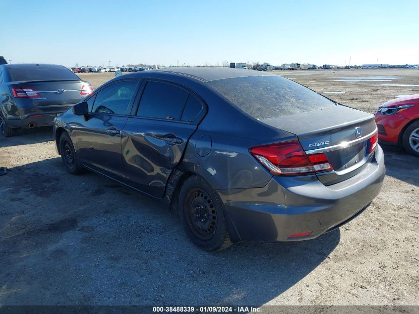 2015 HONDA CIVIC LX - 2HGFB2F59FH553691