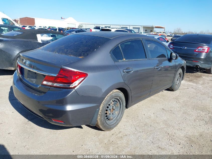 2015 HONDA CIVIC LX - 2HGFB2F59FH553691