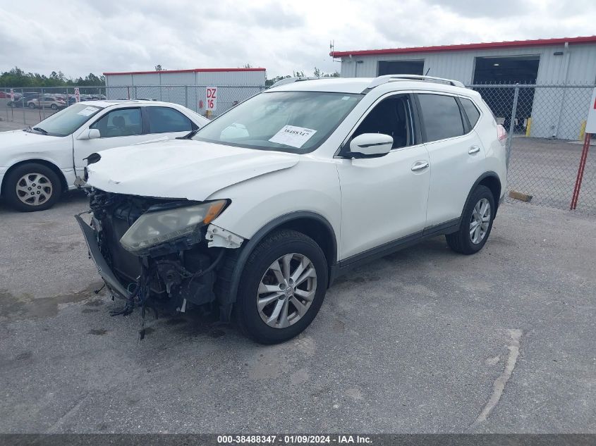 2016 NISSAN ROGUE S/SL/SV - KNMAT2MV1GP643181