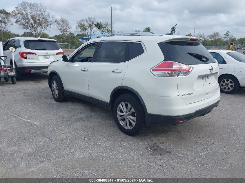 2016 NISSAN ROGUE S/SL/SV - KNMAT2MV1GP643181