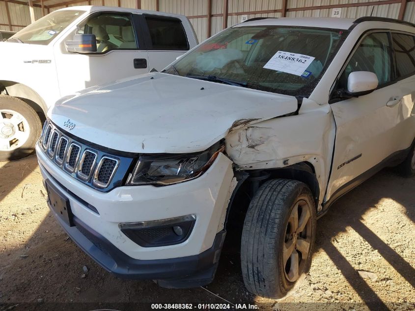 2018 JEEP COMPASS LATITUDE - 3C4NJDBB9JT162321