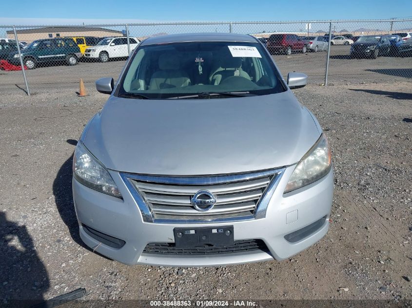 2013 NISSAN SENTRA S - 3N1AB7AP8DL641086