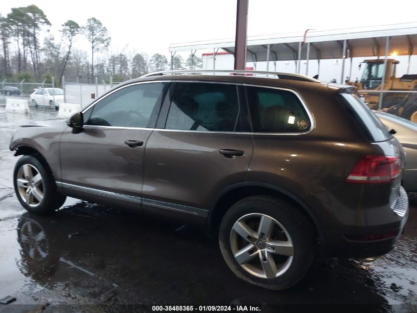 2013 VOLKSWAGEN TOUAREG TDI LUX - WVGEP9BP8DD006073