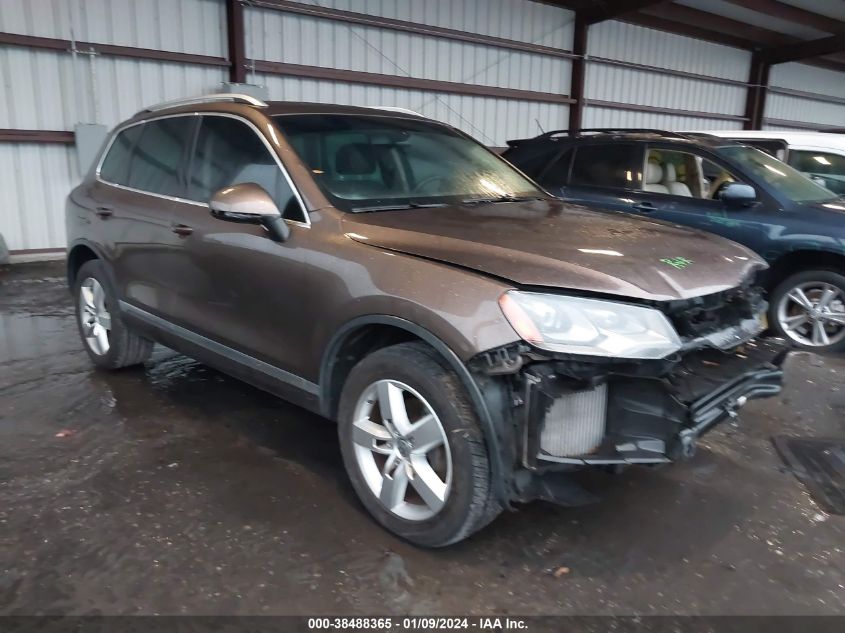 2013 VOLKSWAGEN TOUAREG TDI LUX - WVGEP9BP8DD006073