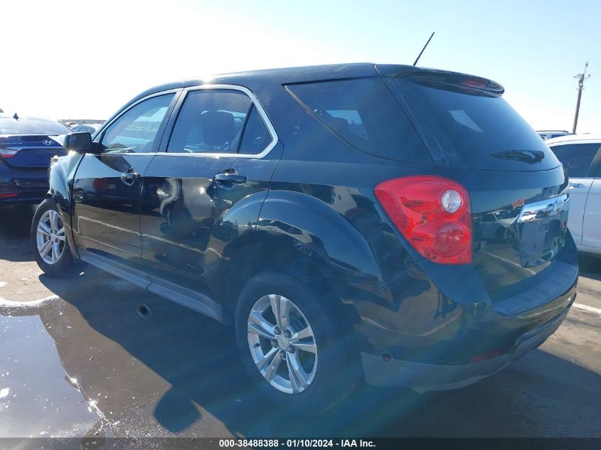 2013 CHEVROLET EQUINOX LS - 2GNALBEK8D6259843