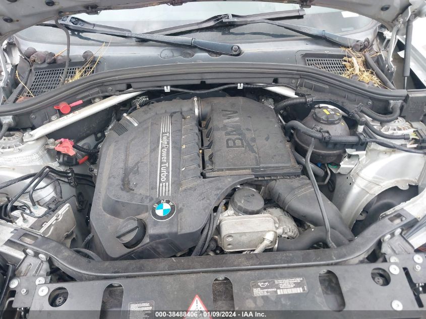 2015 BMW X3 XDRIVE35I - 5UXWX7C54F0K32727