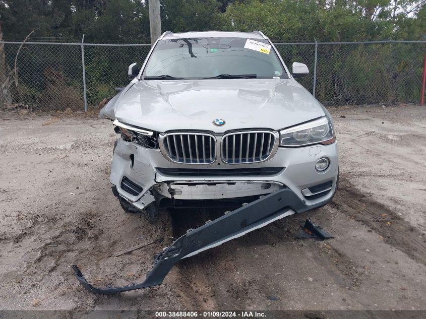 2015 BMW X3 XDRIVE35I - 5UXWX7C54F0K32727