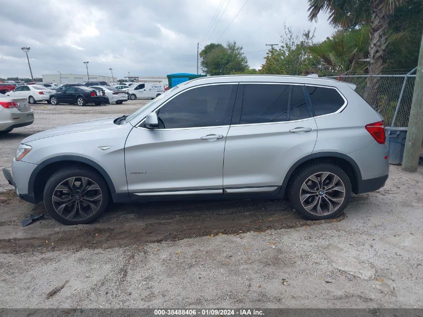 2015 BMW X3 XDRIVE35I - 5UXWX7C54F0K32727