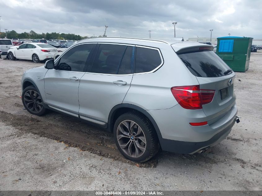 2015 BMW X3 XDRIVE35I - 5UXWX7C54F0K32727