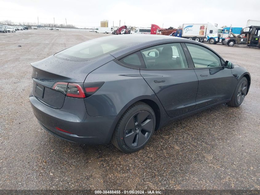 2023 TESLA MODEL 3 REAR-WHEEL DRIVE - 5YJ3E1EAXPF706832