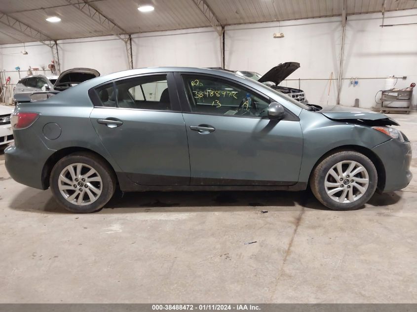 2013 MAZDA MAZDA3 I GRAND TOURING - JM1BL1WP1D1809288