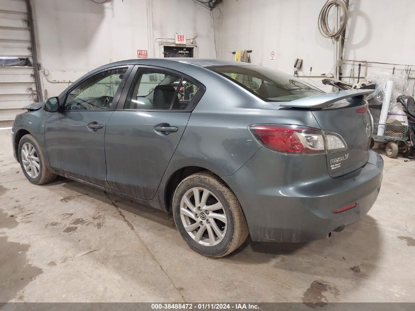 2013 MAZDA MAZDA3 I GRAND TOURING - JM1BL1WP1D1809288